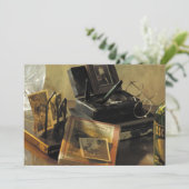 ヴィンテージアンティークと懐かしい記念品 招待状 (スタンド正面)