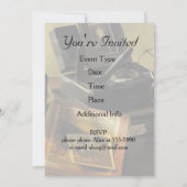 ヴィンテージアンティークと懐かしい記念品 招待状 (裏面)