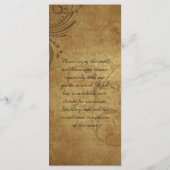 ヴィンテージアンティークの茶葉カスタムのメニュー メニュー (裏面)