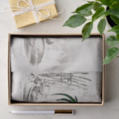 ヴィンテージアンティークの鳥の芸術の切り離し 薄葉紙 (ギフト)