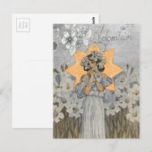 ヴィンテージアンティークアールデコレディ考えるズ'の皆さん' ポストカード (正面/裏面)