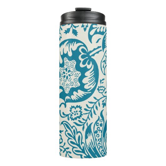 ヴィンテージアンティークウィリアムモリススネークズヘッドプリント タンブラー (正面)