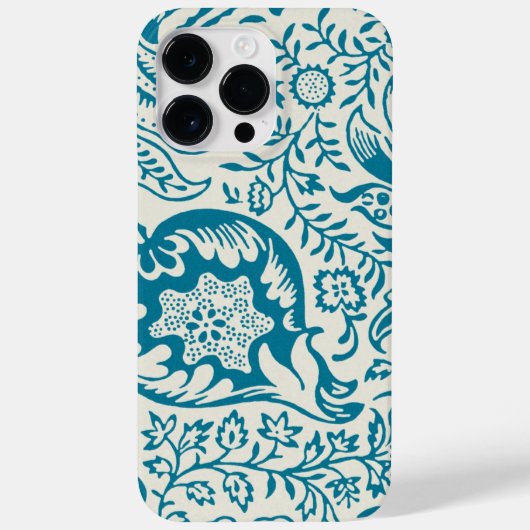 ヴィンテージアンティークウィリアムモリススネークズヘッドプリント Case-Mate iPhoneケース (裏面)