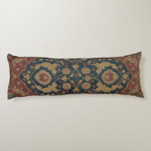 ヴィンテージアンティークオリエンタルペルシアレッド模様 ボディピロー (裏面)