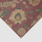 ヴィンテージアンティークオリエンタルペルシアレッド模様 薄葉紙 (詳細)