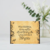 ヴィンテージアンティークオレンジウィズラブ引用文 ポストカード (スタンド正面)