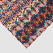 ヴィンテージアンティークオレンジベージュパターンデコパージュ 薄葉紙 (詳細)