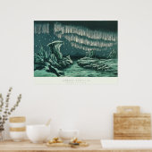 ヴィンテージアンティークオーロラボレアリスポスター ポスター (キッチン)