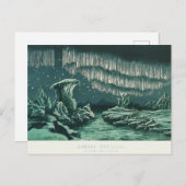 ヴィンテージアンティークオーロラボレリス ポストカード (正面/裏面)