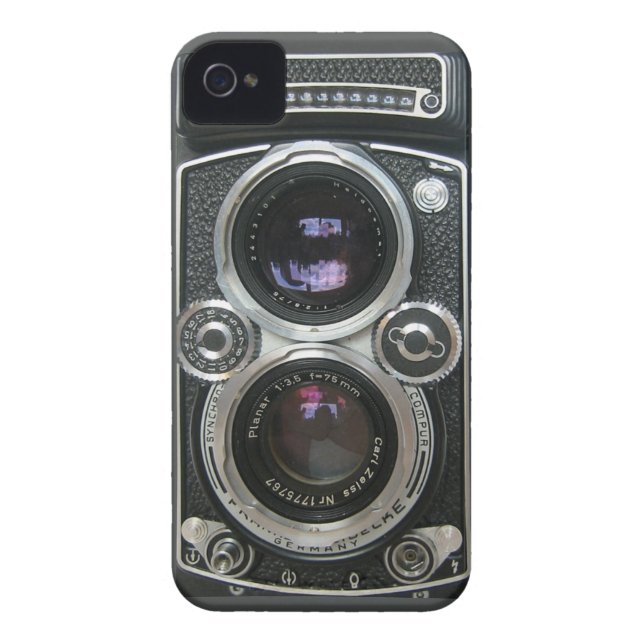 ヴィンテージアンティークカメラケースカバー Case-Mate iPhoneケース (裏面)