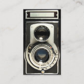 ヴィンテージアンティークカメラ集電装置 名刺 (正面)