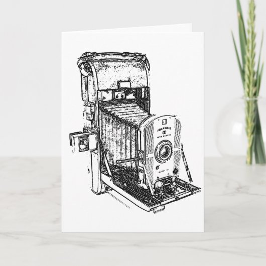ヴィンテージアンティークカメラ カード (正面)