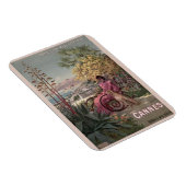 ヴィンテージアンティークカンヌフランスの旅行広告 マグネット (右側)