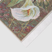 ヴィンテージアンティーククラシックカラリリー花 薄葉紙 (詳細)