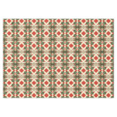 ヴィンテージアンティーククリスマスをテーマにしたパート15エフェメラ テーブルクロス (正面(横))