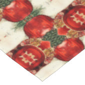 ヴィンテージアンティーククリスマスをテーマにしたパート16エフェメラ テーブルクロス (アングル)