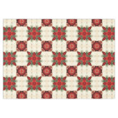 ヴィンテージアンティーククリスマスをテーマにしたパート17エフェメラ テーブルクロス (正面(横))