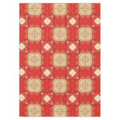 ヴィンテージアンティーククリスマスをテーマにしたパート18エフェメラ テーブルクロス (正面)