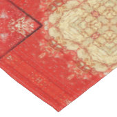 ヴィンテージアンティーククリスマスをテーマにしたパート18エフェメラ テーブルクロス (アングル)