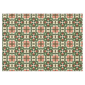 ヴィンテージアンティーククリスマスをテーマにしたパート20エフェメラ テーブルクロス (正面(横))