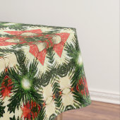 ヴィンテージアンティーククリスマスをテーマにしたパート20エフェメラ テーブルクロス (インサイチュ)