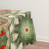 ヴィンテージアンティーククリスマスをテーマにしたパート3 Ephemera テーブルクロス (インサイチュ)