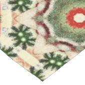 ヴィンテージアンティーククリスマステーマPart 2エフェメラ テーブルクロス (アングル)