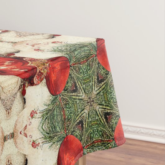 ヴィンテージアンティーククリスマステーマPart 6エフェメラ テーブルクロス (インサイチュ)