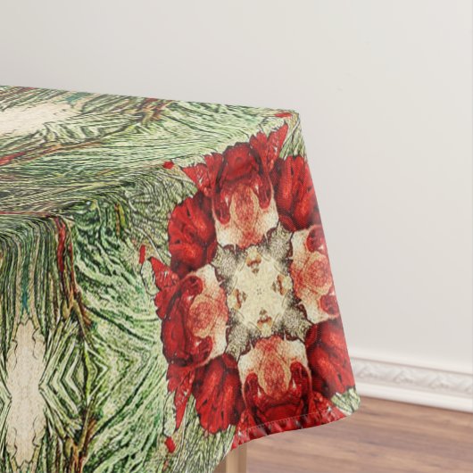 ヴィンテージアンティーククリスマステーマPart 9エフェメラ テーブルクロス (インサイチュ)