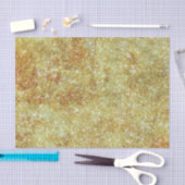 ヴィンテージアンティークグリッターテクスチャ金ゴールドの切り離し 薄葉紙 (クラフト)