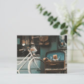 ヴィンテージアンティークショップと商品 ポストカード (スタンド正面)