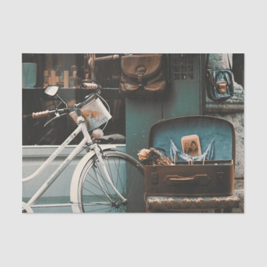 ヴィンテージアンティークショップと商品 薄葉紙 (正面)