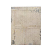 ヴィンテージアンティークジカスタムャーナル行 ノートパッド (回転)