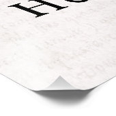 ヴィンテージアンティークスクリプトパーチメント紙の背景 フォトプリント (角)