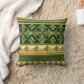 ヴィンテージアンティークスタイル – シームレスパターン1 クッション (ブランケット)