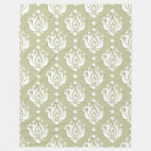 ヴィンテージアンティークスタイル – シームレスパターン5 フリースブランケット (正面)