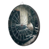 ヴィンテージアンティークタイプライター ダーツボード (正面右)