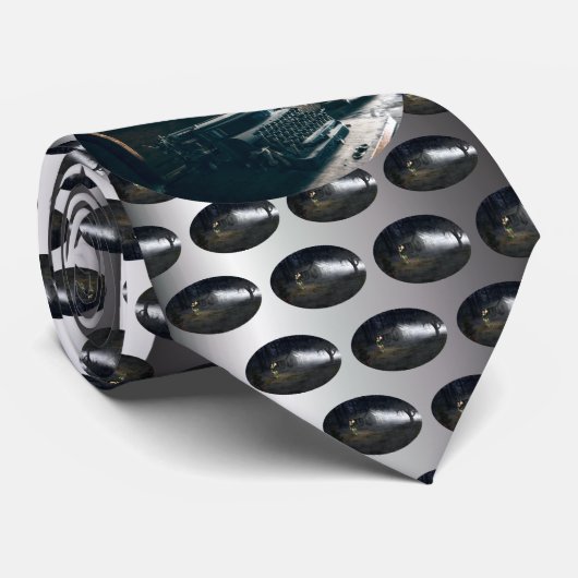 ヴィンテージアンティークタイプライター ネクタイ (ロール)