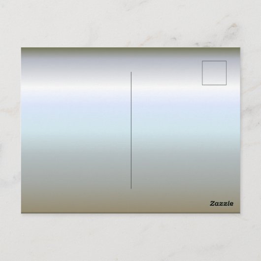 ヴィンテージアンティークタイプライター ポストカード (裏面)