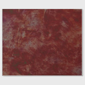 ヴィンテージアンティークダークブラウンテクスチャドカッパージ ラッピングペーパー (フラット)