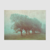 ヴィンテージアンティークティール（緑がかった色）テクスチャ景観分離 薄葉紙 (正面)