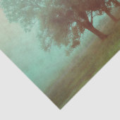 ヴィンテージアンティークティール(緑がかった色)テクスチャ景観分離 薄葉紙 (詳細)