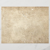 ヴィンテージアンティークテクスチャのセピア素朴デクページ (裏面)