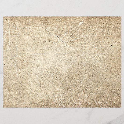 ヴィンテージアンティークテクスチャのセピア素朴デクページ (裏面)