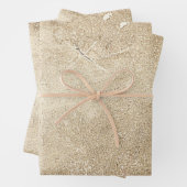 ヴィンテージアンティークテクスチャのセピア素朴デクページ ラッピングペーパーシート (インサイチュ)