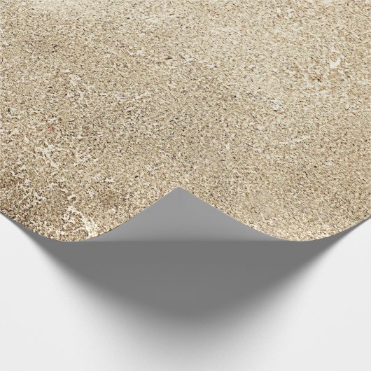 ヴィンテージアンティークテクスチャのセピア素朴デクページ ラッピングペーパー (角)