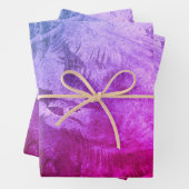 ヴィンテージアンティークテクスチャピンクパープルデクページ ラッピングペーパーシート (インサイチュ)