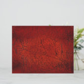 ヴィンテージアンティークテクスチャ暗赤色ブラックスクラッチ (スタンド正面)