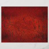 ヴィンテージアンティークテクスチャ暗赤色ブラックスクラッチ (正面)