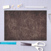 ヴィンテージアンティークテクスチャ濃い茶色の傷 薄葉紙 (クラフト)